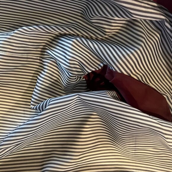 A.N.A. Faux Leather Motorcycle Jacket, Plum color, nicely lined, Size XL - Picture 9 of 12